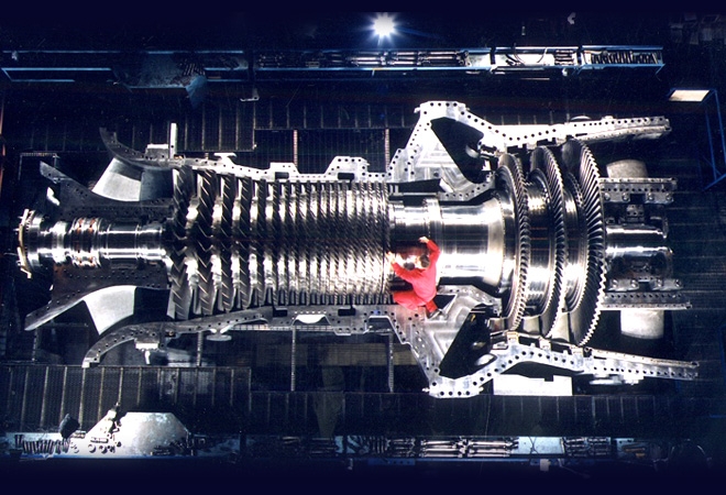 GE 9FA Heavy Duty Gas Turbine; source: ge-energy.com