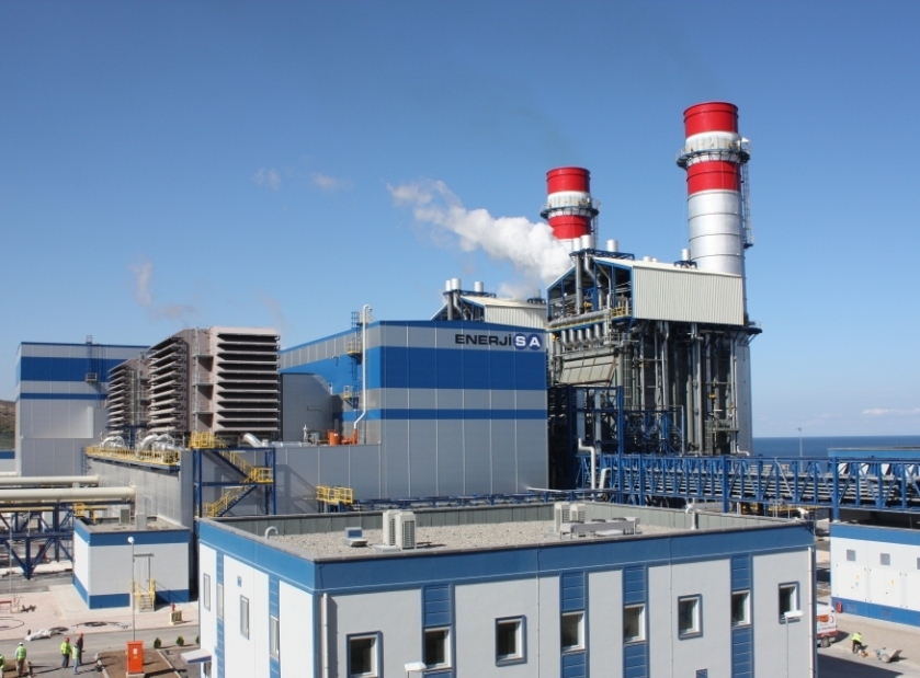 Enerjisa's Bandırma plant (930 MW) near Antalya