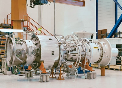 Siemens SGT-500 gas turbine; Source: Siemens
