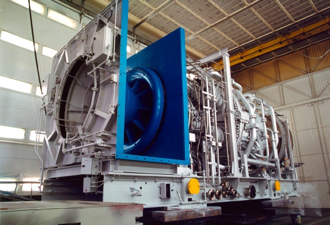 6FA Heavy Duty Gas Turbine for cogeneration.