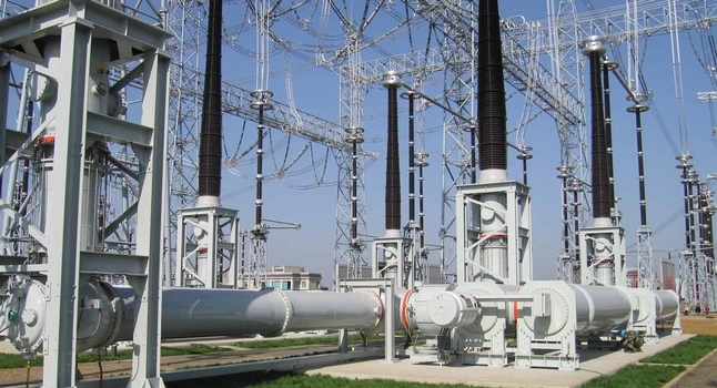ABB switchgear installed at a substation