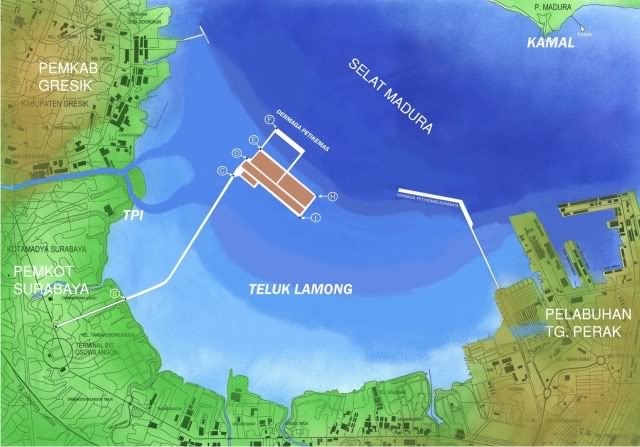 Teluk Lamong terminal.