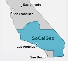 SoCalGas distribution area.