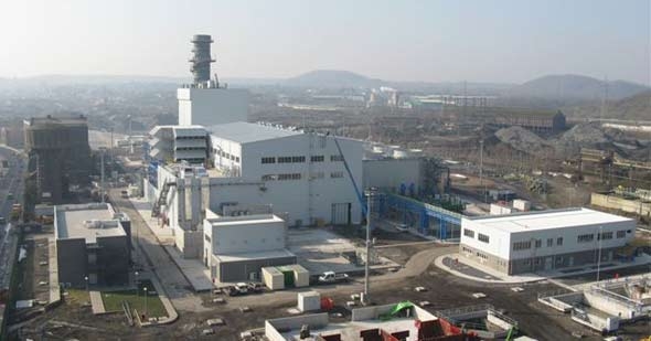Marcinelle 420 MW combined-cycle gas turbine power plant
