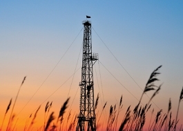 Fracking tower.