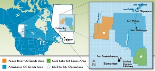 Alberta oil sands developments