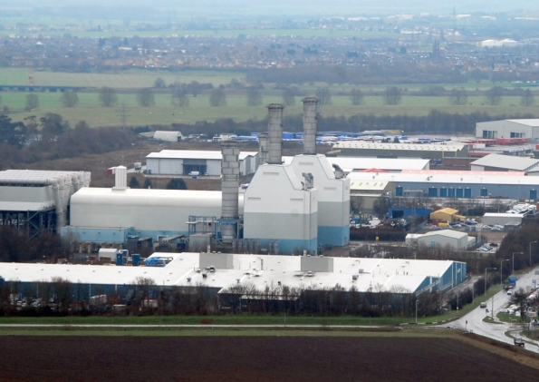 Centrica's 360MWe Petersborough gas-fired power station  Petersborough gas-fired power station