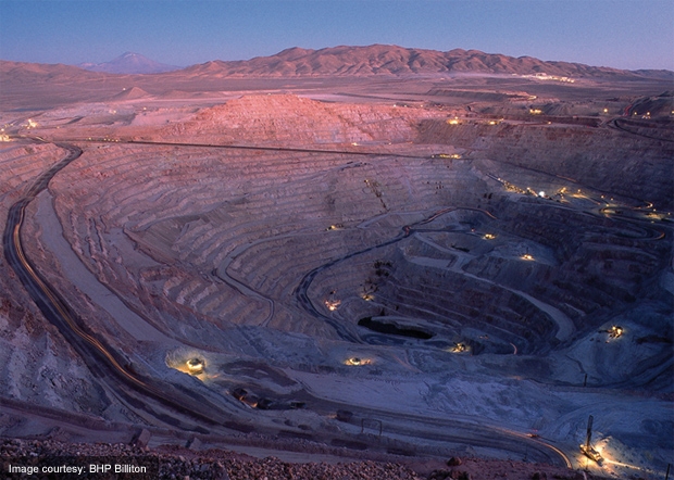 The new 517MW plant will power BHP Bilton's Escondida copper mine in the Antofagasta region.