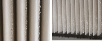 Vokes' Macrogen technology coalesces and drains water away from the downstream air flow