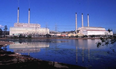 Swanbank power station in Ipswich near Brisbane