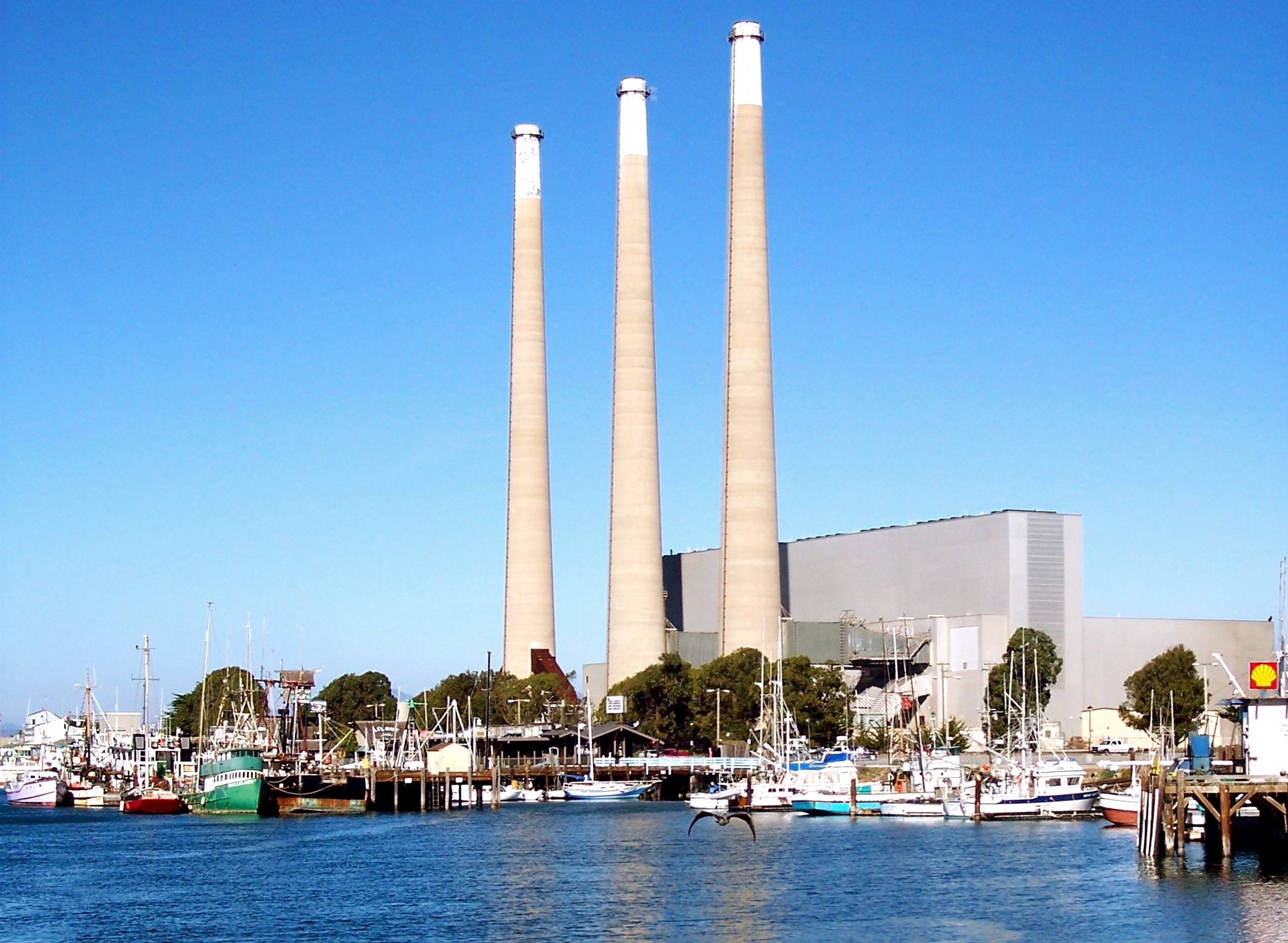 Dynegy’s 650 MW gas power plant at Morro Bay