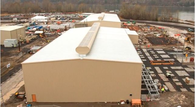 The Port Westward Unit is under construction