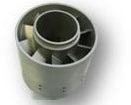 Fuel nozzle swirler produced through 3D printing