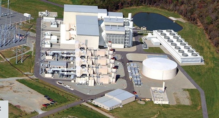 Artist’s rendition of the proposed 1,000MW Wildcat Point gas-fired plant