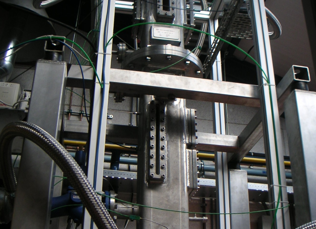 FSI experimental test-rig