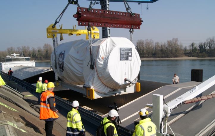 The 9HA turbine delivered to GE's Greenville facility for testing was nicknamed HArriet