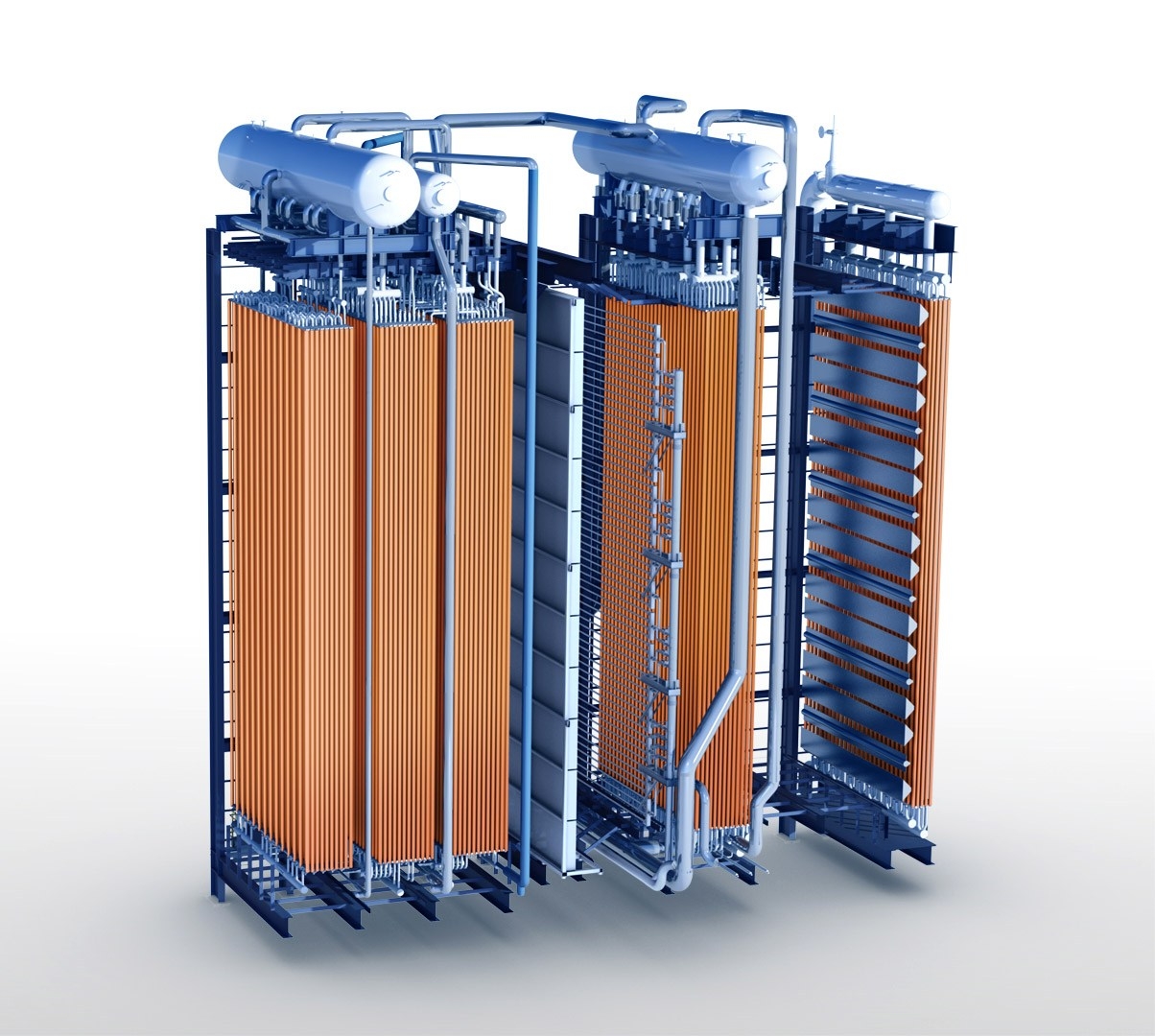 The deal will include two of Alstom's HRSG units (pictured) and one steam turbine generator