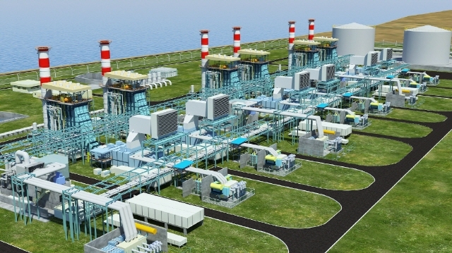 Render of Rabigh 2 IPP