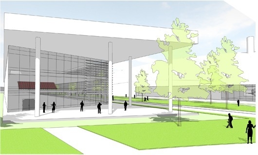 Artist's rendition of Ignition park
