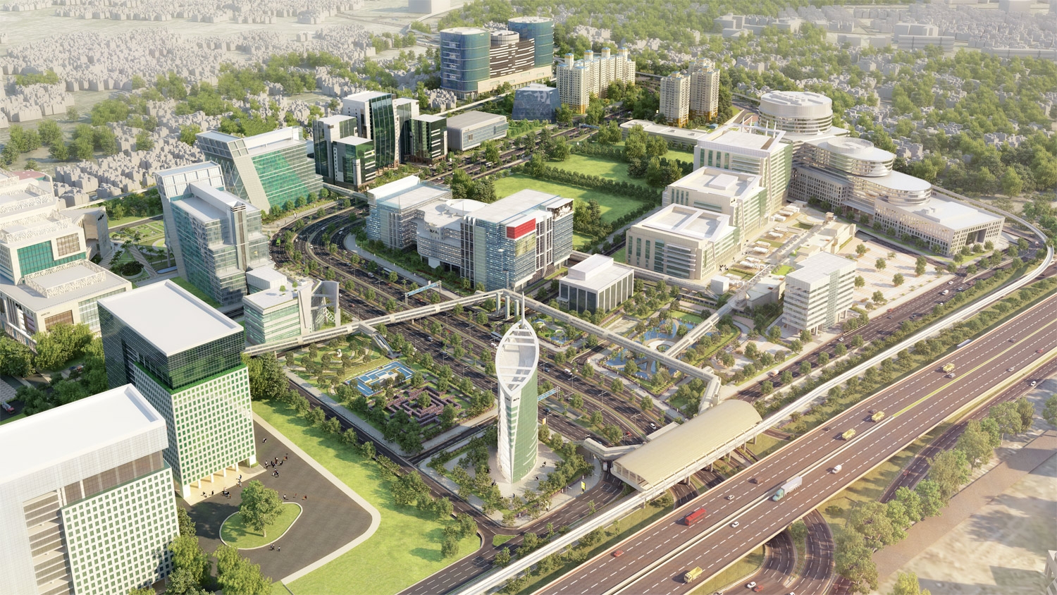 The DBF Cyber City in India has saved 4.5m tonnes of emissions through heat design and TIAC technology