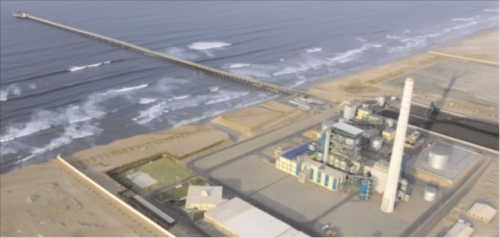 Enersur’s existing diesel-fired plant at Ilo