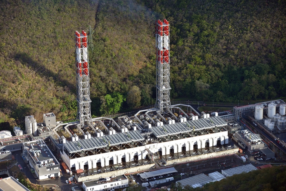 The new Martinique plant