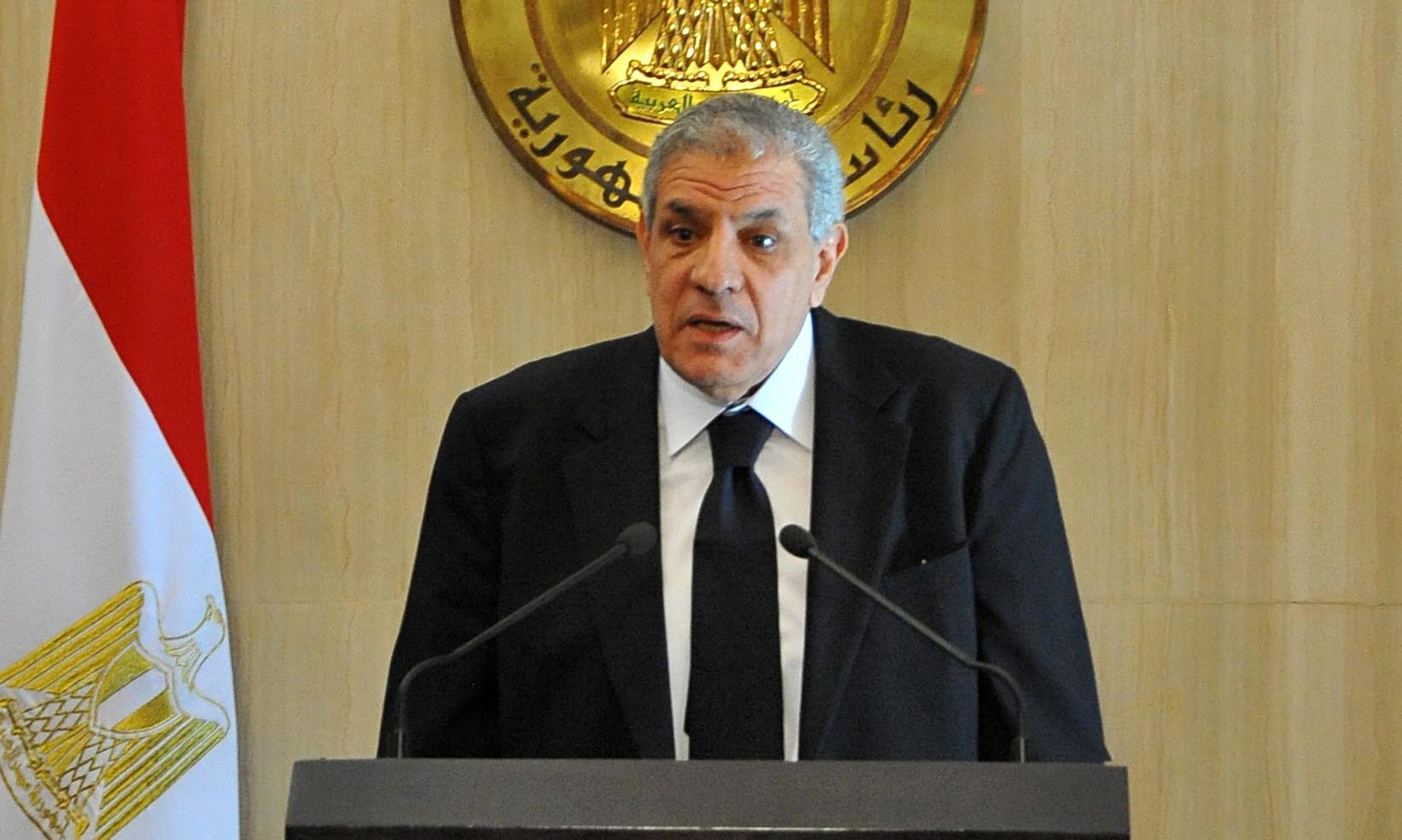 Egypt's prime minister Ibrahim Mahlab