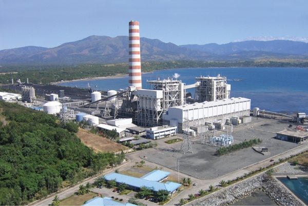 Philippine gas-fired power plants such as at Masinloc have struggled to meet demand