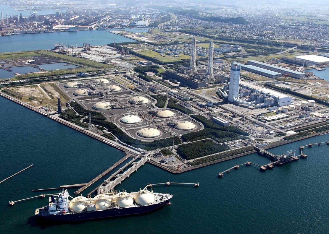Lower prices for LNG imports have reduced costs for power generation in Japan