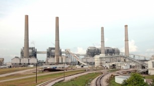 NRG Energy's W.A. Parish power plant in Fort Bend County