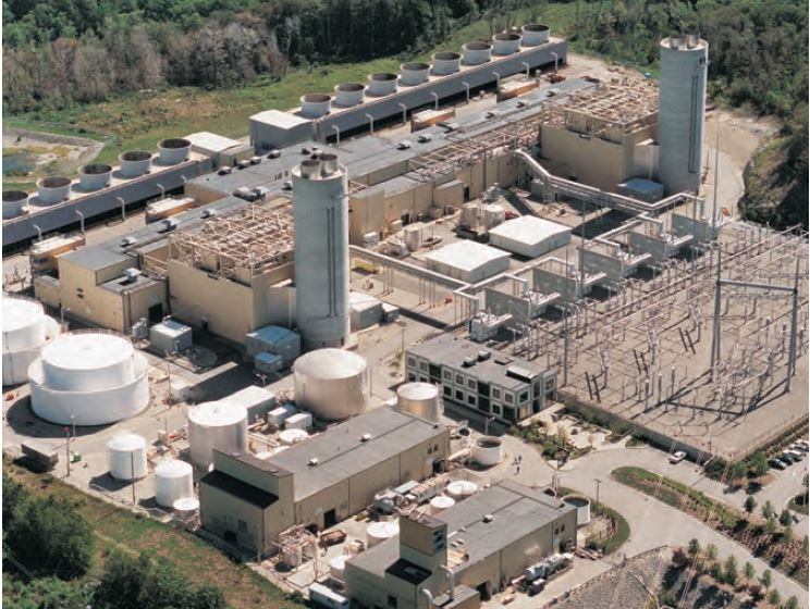 The Ocean States Power plant installed new combustion liners