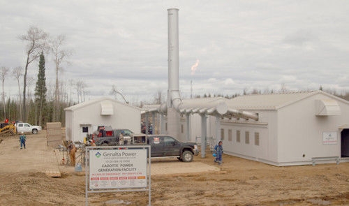 The Cadotte plant is expected to save 240,000 tonnes of CO2 over its lifetime