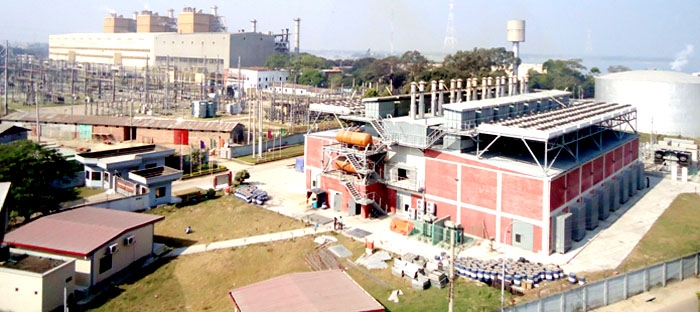 The existing Ashuganj power plant