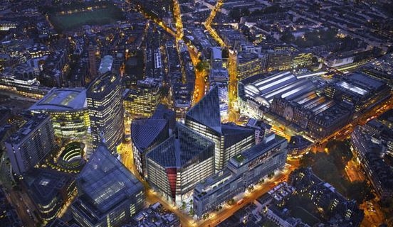 Artist's rendition of the Nova development in central London