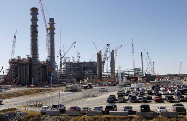 Construction works at the Kemper County plant
