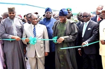 President Goodluck Jonathan recommissioned the Olorunsogo plant