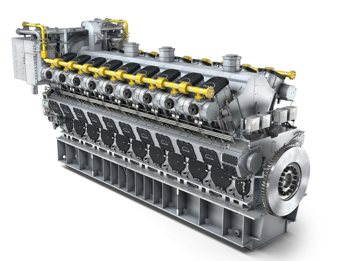 MAN 18V51 60G engine