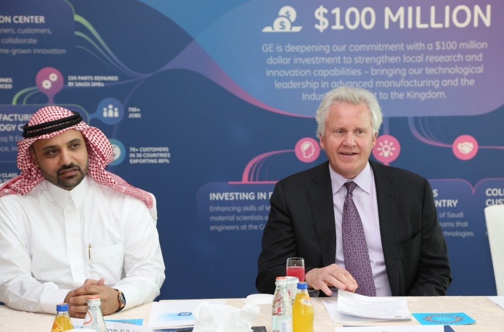 Jeffrey Immelt when announcing the $100mm commitment to R&D in Saudi Arabia