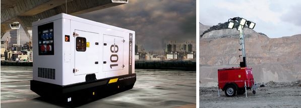 Himoinsa generator sets with stage IIIA engines