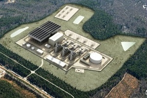 Rendering of the nearby Brunswick CCGT, which is under construction and 58% complete