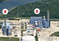 Unit 4 and 5 of the Irsching CCGT