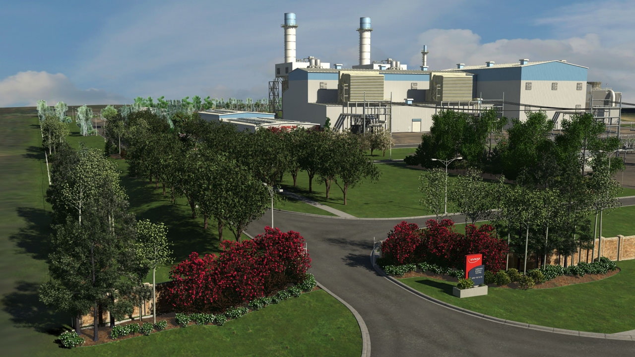 Artist rendering of the Shepard Energy Centre.