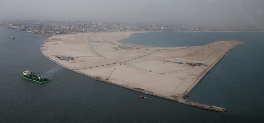 Site of Ghana Gas' proposed LNG import project