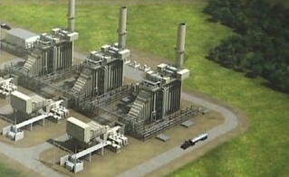 Artist's rendition of plant