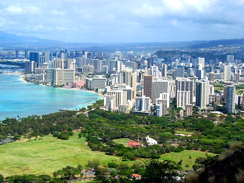 Hawaii's capital city Honolulu