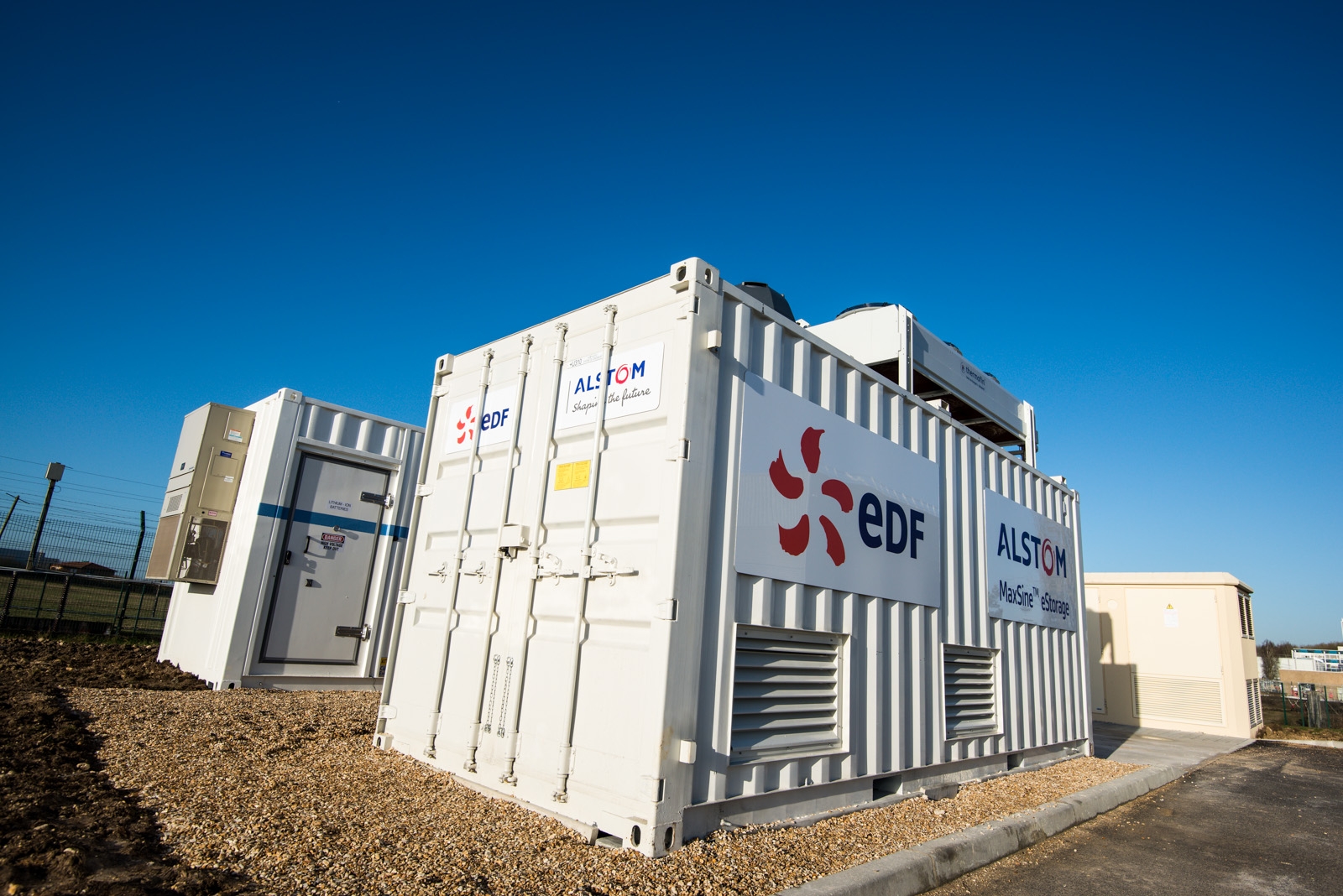 BESS installed at EDF's Concept Grid Lab
