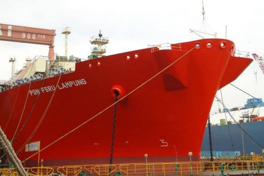 Lampung FSRU has been built by Hoegh
