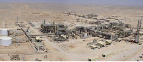 Rabab Harweel gas field in the South of Oman