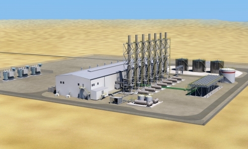 Rendering of Musandam IPP