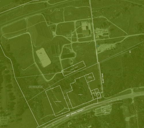 Site of the proposed Moundsville plant